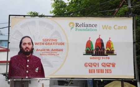 जगन्नाथ रथयात्रा में भव्य सेवाभाव: लाखों श्रद्धालुओं के लिए रिलायंस फाउंडेशन की अन्न सेवा