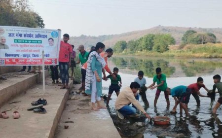 जबलपुर में जल स्‍त्रोंतों के उद्गम स्‍थल को बेहतर बनाने की मुहिम