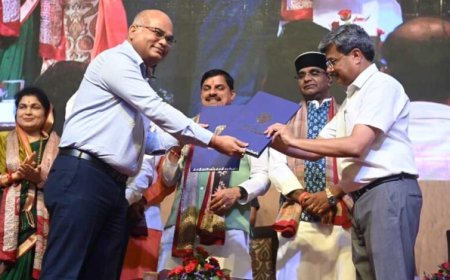 मध्यप्रदेश पर्यटन विभाग और स्कोप ग्लोबल स्किल्स यूनिवर्सिटी के बीच फिल्म प्रोडक्शन के क्षेत्र में एमओयू