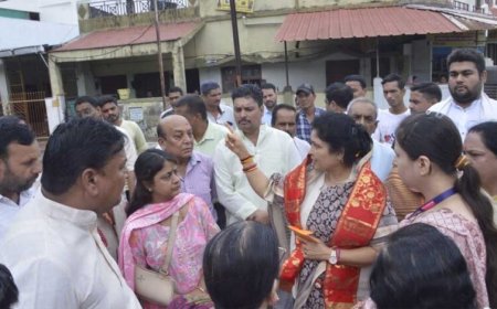 लापरवाह अधिकारीयों पर होगी सख्त कार्यवाही: राज्यमंत्री श्रीमती गौर