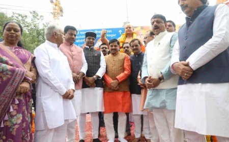 मुख्यमंत्री डॉ. यादव ने डॉ. श्यामा प्रसाद मुखर्जी की प्रतिमा पर माल्यार्पण कर दी श्रद्धांजलि
