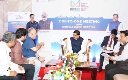 मध्यप्रदेश में निवेश की संभावनाओं पर इंटरैक्टिव सेशन