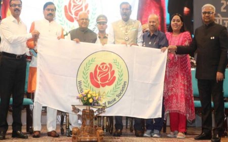 वर्ल्ड रोज कन्वेंशन 2028 वैश्विक संवाद और आतिथ्य का अभूतपूर्व अवसर : राज्यपाल