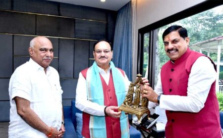 मुख्यमंत्री डॉ. यादव ने सिंहस्थ : 2028 के दृष्टि गत वरिष्ठ केंद्रीय मंत्रियों से की भेंट