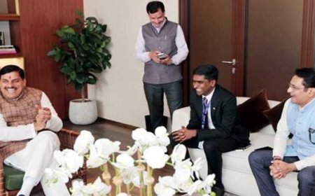 मुख्यमंत्री डॉ. यादव की दुबई में भारत के कॉन्सुल जनरल से मुलाकात