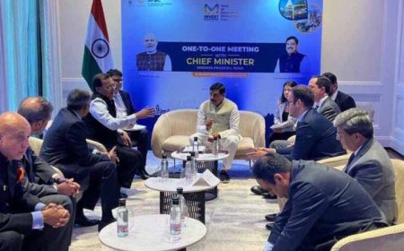 मुख्यमंत्री डॉ. यादव से मैड्रिड में श्री बेनीतेज़ ने की सौजन्य भेंट