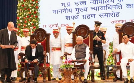 मुख्यमंत्री डॉ. यादव ने चीफ जस्टिस न्यायमूर्ति संजीव सचदेवा को दी बधाई
