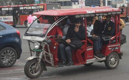 इंदौर में ई-रिक्शा किराया तय: 2 KM तक यात्रियों से लिए जाएंगे ₹10