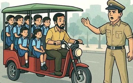 बच्चों की सुरक्षा पर सख्ती: भोपाल में स्कूल ई-रिक्शा पर लगेगा प्रतिबंध