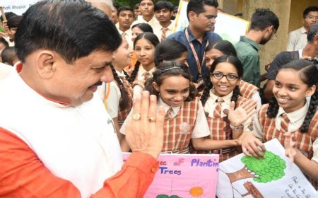 मानव संग्रहालय में 4000 पौधों का संकल्प: CM बोले- जहां चूके, वहां फिर से हरियाली उगाएंगे