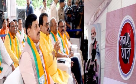 प्रधानमंत्री मोदी का मन की बात कार्यक्रम देशवासियों से सीधे संवाद का प्रभावी माध्यम : मुख्यमंत्री डॉ. यादव