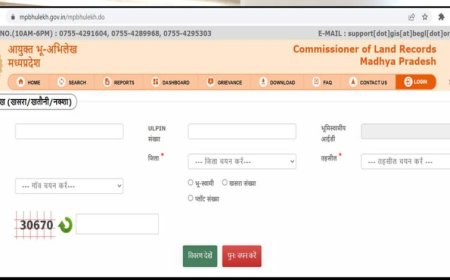 राज्य स्तर पर मध्यप्रदेश भूलेख पोर्टल जीआईएस 2.0 लाँच