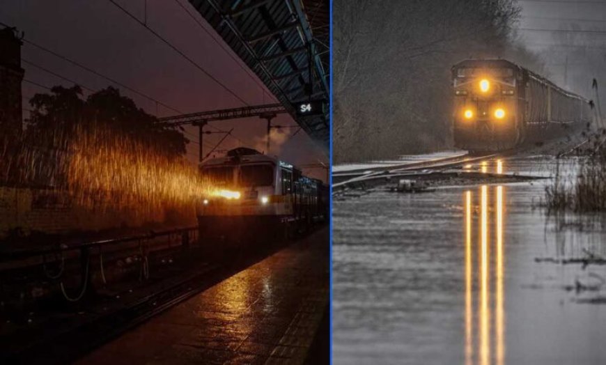 ट्रैक मेंटेनेंस और बारिश ने बिगाड़ा रेल संचालन,  रीवा-चर्लापल्ली एक्सप्रेस 14 घंटे देरी से पहुंची