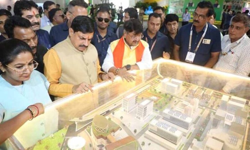 मुख्यमंत्री डॉ. यादव ने किया कल के शहरों का निर्माण प्रदर्शनी का उद्घाटन