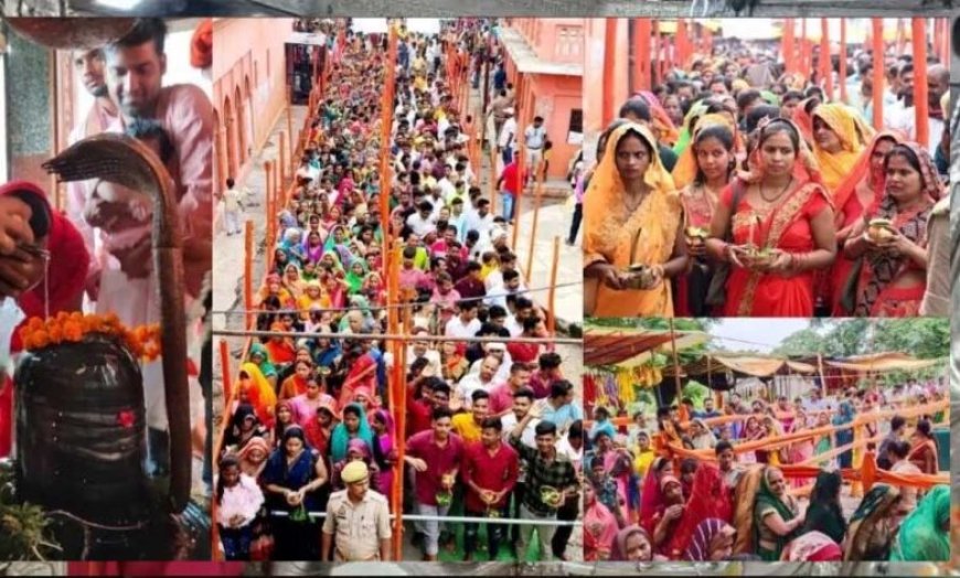 उज्जैन में सावन के पहले सोमवार पर उमड़े श्रद्धालु, महाकाल मंदिर की सुरक्षा बढ़ी