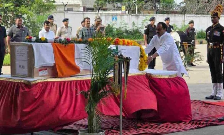 शहीद हरिओम को देश का सलाम: 6 किमी लंबे काफिले में उमड़ा जनसैलाब, सैन्य सम्मान से अंतिम विदाई