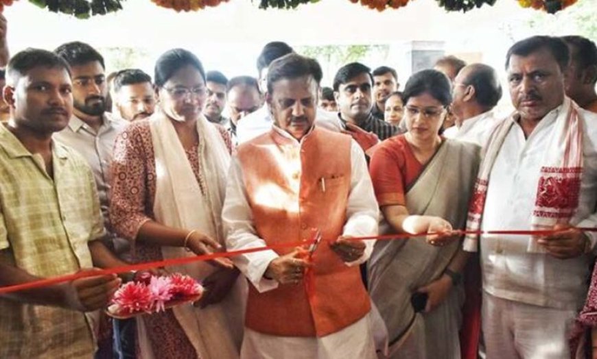 उप मुख्यमंत्री श्री शुक्ल ने रीवा में एसडीएम हुजूर कार्यालय भवन का किया लोकार्पण