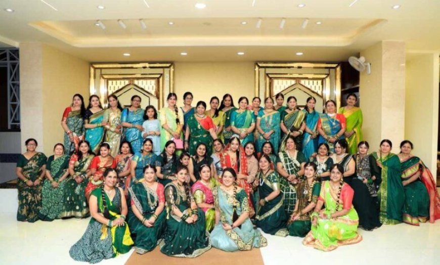 भोपाल में हरीयाली तीज की धूम, हरे परिवेश, झूले और गीतों से गूंजा सेलिब्रेशन हॉल