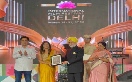 संस्कृति एवं पर्यटन विभाग द्वारा लोकमाता देवी अहिल्या बाई पर बनी फिल्म को दिल्ली फिल्म फेस्टिवल में मिला सम्मान
