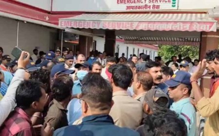 सतना के बिरला अस्पताल में हंगामा, ब्रेन ट्यूमर ऑपरेशन के बाद महिला के पेट पर मिला गहरा चीरा