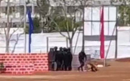 भोपाल में लाल परेड ग्राउंड पर NSG कमांडो ने दिखाया पावर शॉ