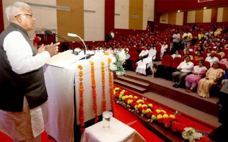 स्वस्थ जीवन का आधार है इन्द्रियों पर नियंत्रण: राज्यपाल पटेल