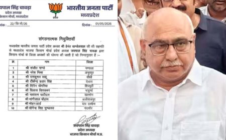 BJP में बड़ा फेरबदल! Hemant Khandelwal की मंजूरी से नए जिलाध्यक्षों की घोषणा