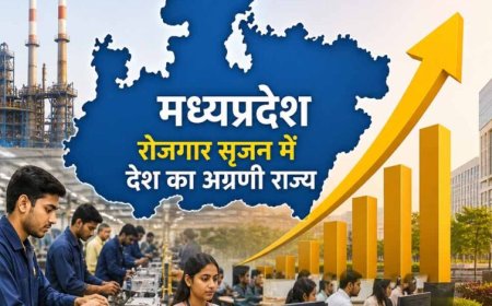 इन्वेस्ट  इंडिया के आंकड़ों में मध्यप्रदेश रोजगार सृजन में देश का अग्रणी राज्य