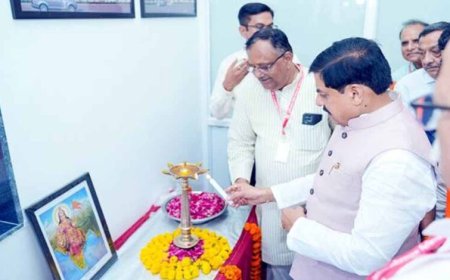 मुख्यमंत्री डॉ. यादव ने आरोग्य धाम ओपीडी का किया अवलोकन