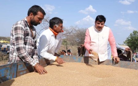 मुख्यमंत्री डॉ यादव अचानक पहुंचे उज्जैन और किया उपार्जन केंद्र का औचक निरीक्षण