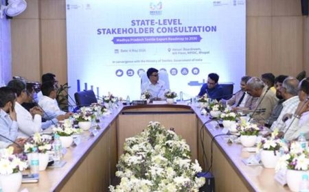 मध्यप्रदेश टेक्सटाइल सेक्टर में बड़ा लक्ष्य, 2030 तक 5 अरब डॉलर निर्यात का टारगेट