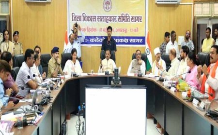 आदर्श जिला बनाने के लिए समन्वित प्रयास करें: उप मुख्यमंत्री  शुक्ल
