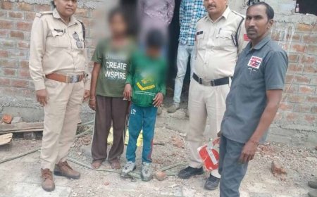 इंदौर के डायल 112 हीरोज संवेदनशीलता और तत्परता से भटके बालक को सुरक्षित परिजनों से मिलाया