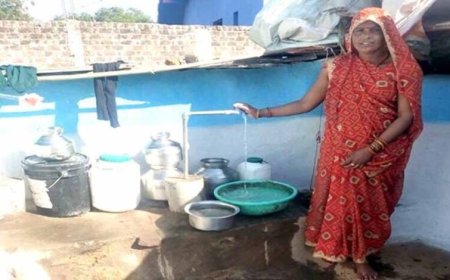 मड़िया ग्रामीण समूह जल प्रदाय योजना से सागर और रायसेन जिले के 317 गांवों में हर घर पहुंचा नल से जल