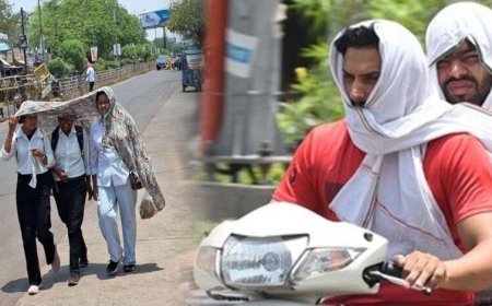 MP में भीषण गर्मी का कहर: रतलाम में पारा 45 पार, अगले 4 दिन हीट वेव का अलर्ट