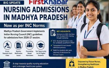 नर्सिंग प्रवेश प्रक्रिया में बड़ा बदलाव: अब INC के नियमों से होंगे एडमिशन