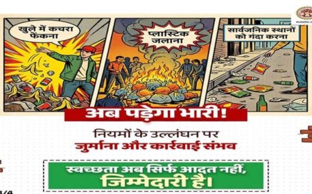 स्वच्छता सर्वेक्षण 2025-26: प्रदेश में ठोस अपशिष्ट प्रबंधन नियम 2026 प्रभावी : लापरवाही और नियमों के उल्लंघन पर होगी दंडात्मक कार्रवाई – आयुक्त भोंडवे