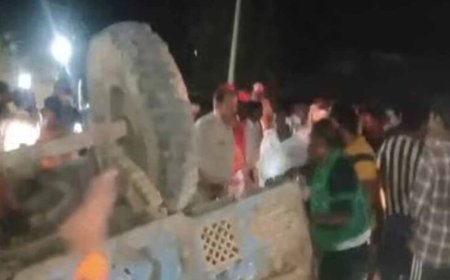 श्योपुर में बड़ा हादसा: मजदूरों से भरी ट्रैक्टर-ट्रॉली पलटी, 40 घायल, 6 जिंदगी की जंग लड़ रहे