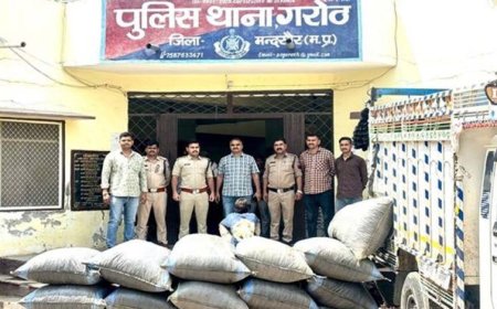 मध्यप्रदेश पुलिस की अवैध मादक पदार्थों के विरुद्ध प्रभावी कार्यवाही
