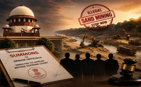 चंबल में अवैध रेत खनन पर सुप्रीम कोर्ट सख्त, MP सरकार से पूछा- माफिया अब तक क्यों नहीं रुके?