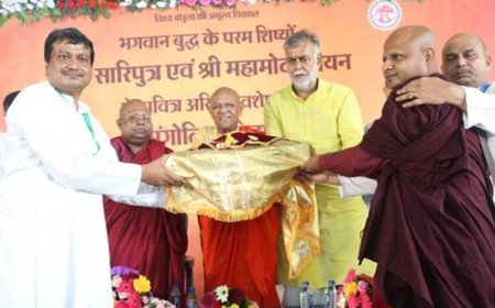 भगवान बुद्ध के शिष्यों के पवित्र अवशेषों के मंगोलिया में प्रदर्शन से मिलेगी वैश्विक पहचान — मंत्री पटेल