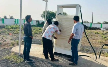 इंदौर में नकली बायो डीजल बेचने वाले डीजल पंप पर कार्रवाई, प्रतिष्ठान सील