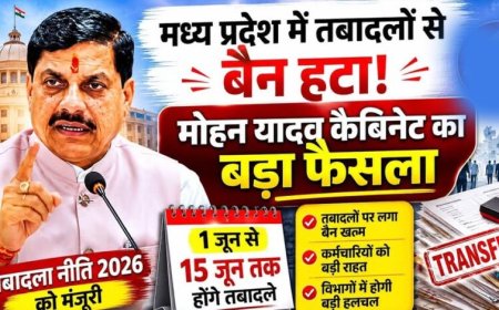 MP में तबादलों की तैयारी तेज, विभागों ने मांगी पदस्थापना डिटेल; NHM 2 जून तक लेगा आवेदन