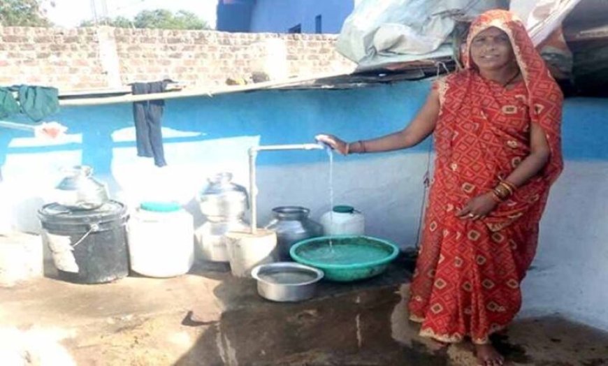 मड़िया ग्रामीण समूह जल प्रदाय योजना से सागर और रायसेन जिले के 317 गांवों में हर घर पहुंचा नल से जल