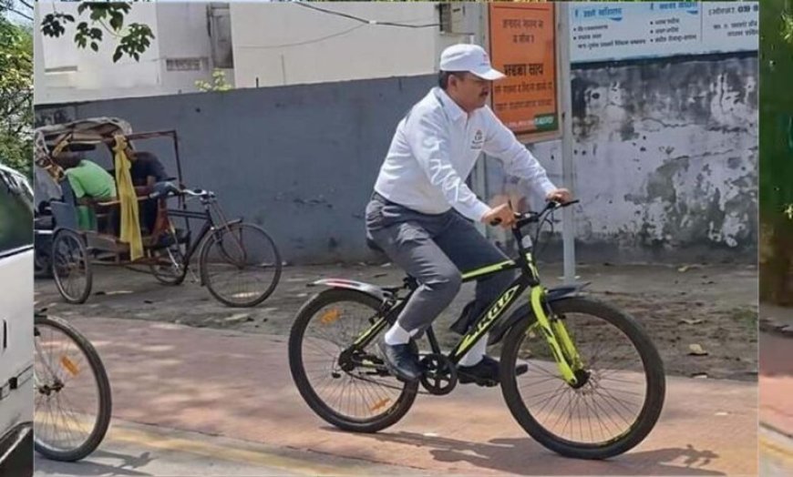 सरकारी गाड़ी छोड़ साइकिल से कोर्ट पहुंचे हाईकोर्ट जज, सादगी ने जीता लोगों का दिल