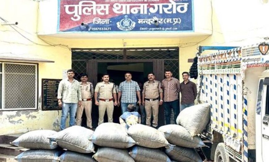 मध्यप्रदेश पुलिस की अवैध मादक पदार्थों के विरुद्ध प्रभावी कार्यवाही