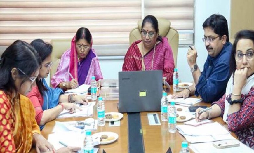 मंत्री  भूरिया की अध्यक्षता में हुई महिला सशक्तिकरण योजनाओं के क्रियान्वयन हेतु गठित मंत्रि-परिषद समिति की बैठक