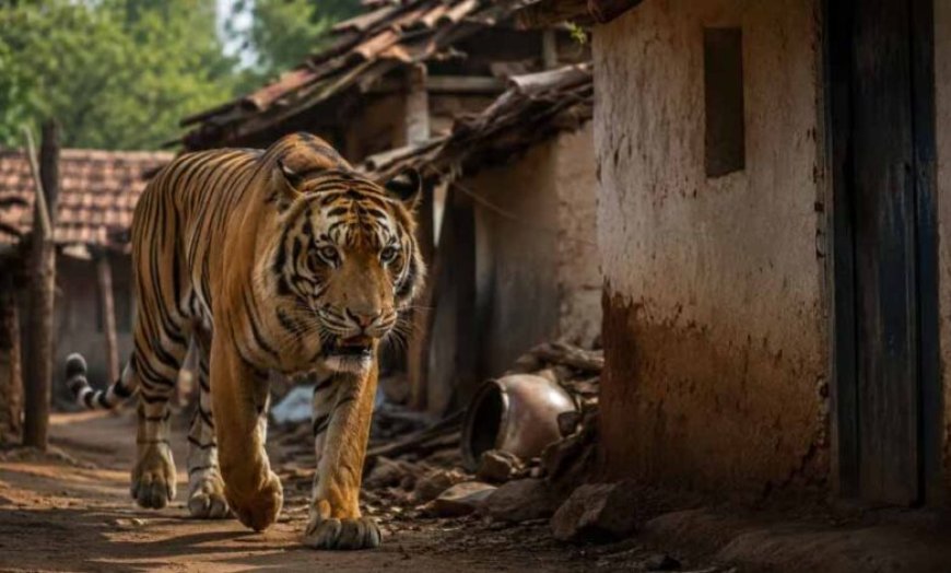 बांधवगढ़ में खूनी बाघ का आतंक! घर में घुसकर महिला को मार डाला, 3 परिजन घायल