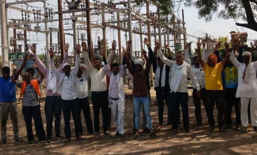 सीहोर में 15 दिन की बिजली कटौती पर फूटा गुस्सा, ग्रामीणों ने किया चक्काजाम