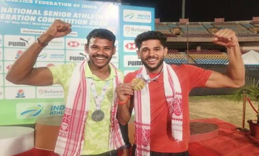 मध्यप्रदेश एथलेटिक्स अकादमी के खिलाड़ियों का राष्ट्रीय प्रतियोगिता में शानदार प्रदर्शन
